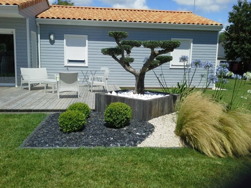 Aménagement extérieur bois par Tera Nature, paysagiste à Bordeaux — réalisation 6
